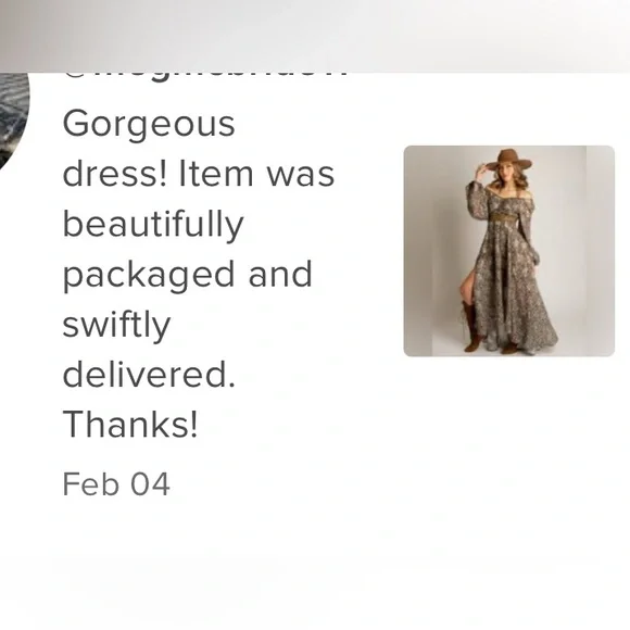 JOYFOLIE Mia Joy Isabella Dress In Olive Floral - Picture 16 of 16